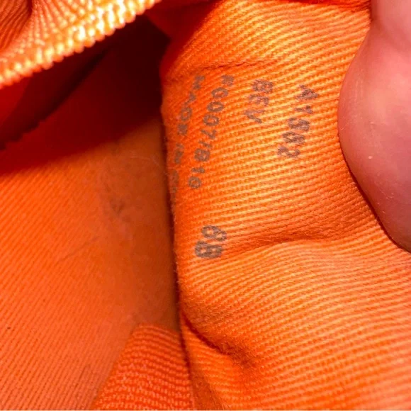 Coach Canvas Sneakers with Orange Trim - Picture 8 of 8